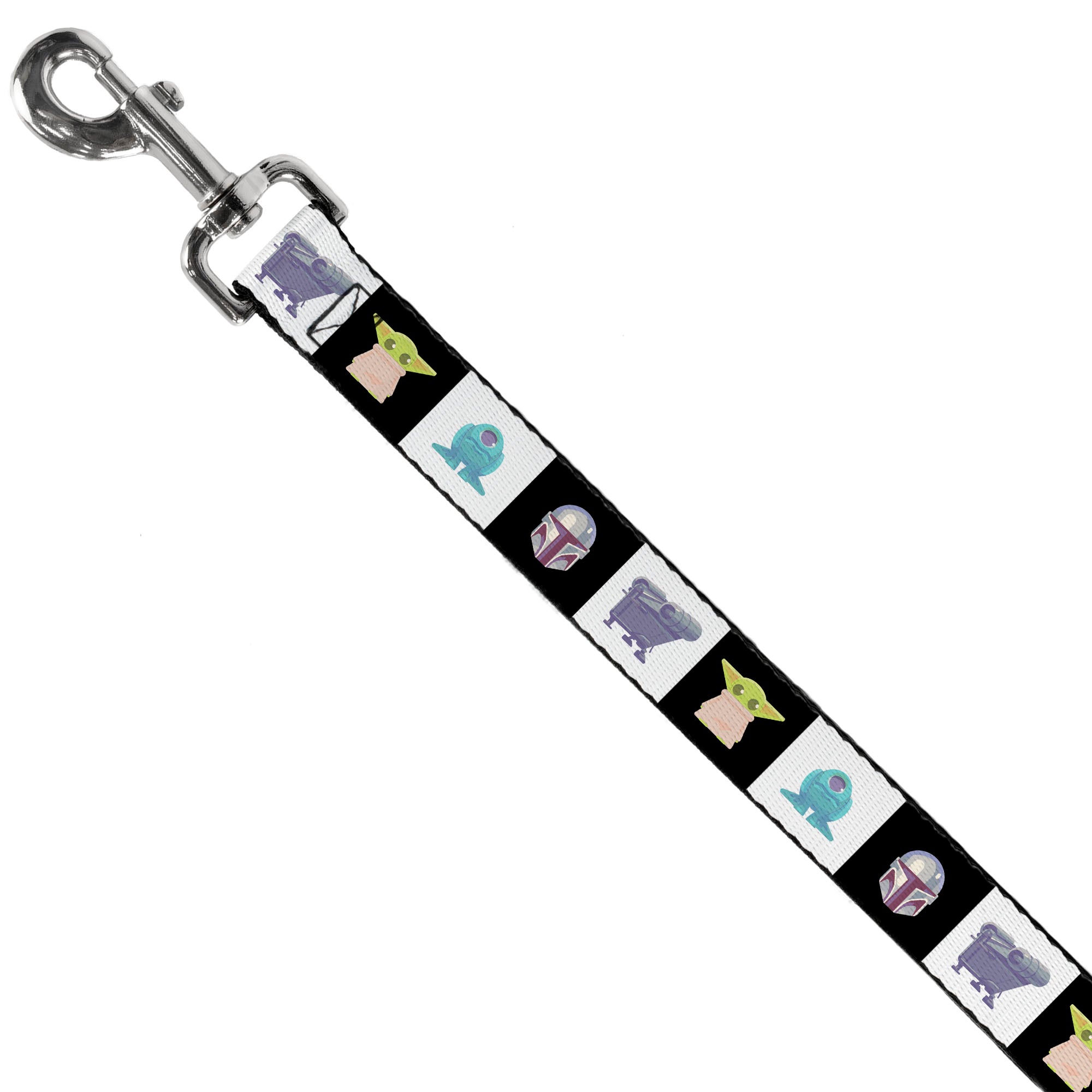 Dog Leash - Star Wars Mandalorian 4-Character Pose Blocks Dog Leashes Star Wars