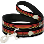 Dog Leash - Star Wars Millennium Falcon Stripe Black/Multi Color Dog Leashes Star Wars