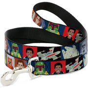 Dog Leash - Star Wars Classic 16-Character Pose Blocks Multi Color Dog Leashes Star Wars