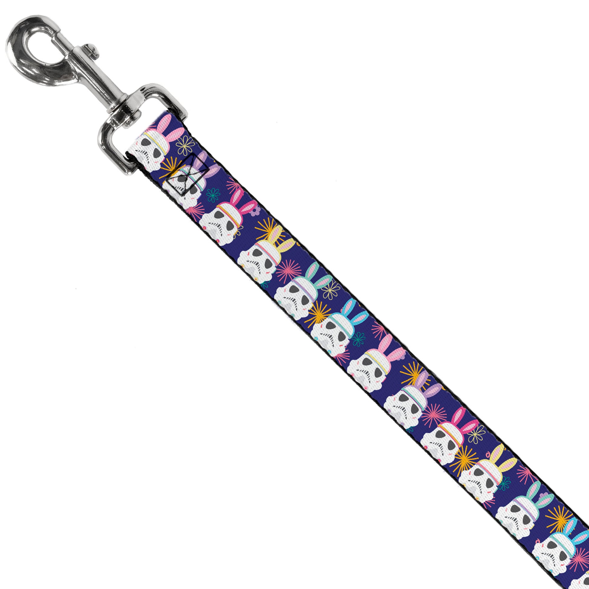 Dog Leash - Star Wars Holiday Stormtrooper Easter Bunny Ears Purple Dog Leashes Star Wars