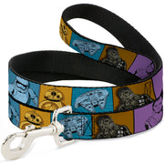 Dog Leash - Star Wars the Force Awakens Character and Icon Blocks Multi Color Dog Leashes Star Wars