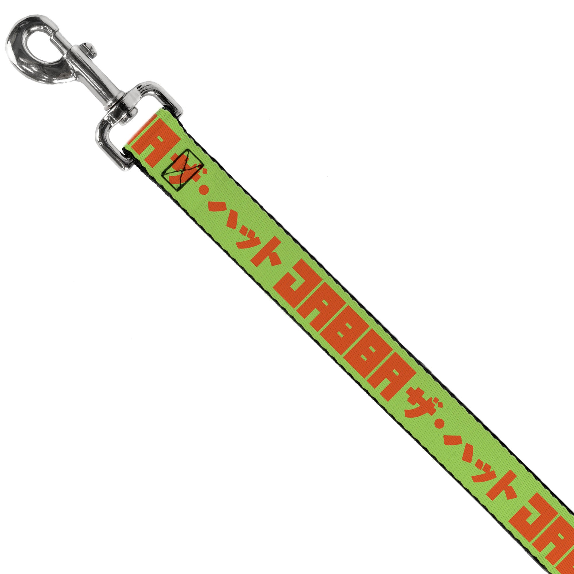 Dog Leash - Star Wars JABBA THE HUTT Text and Characters Green/Orange Dog Leashes Star Wars