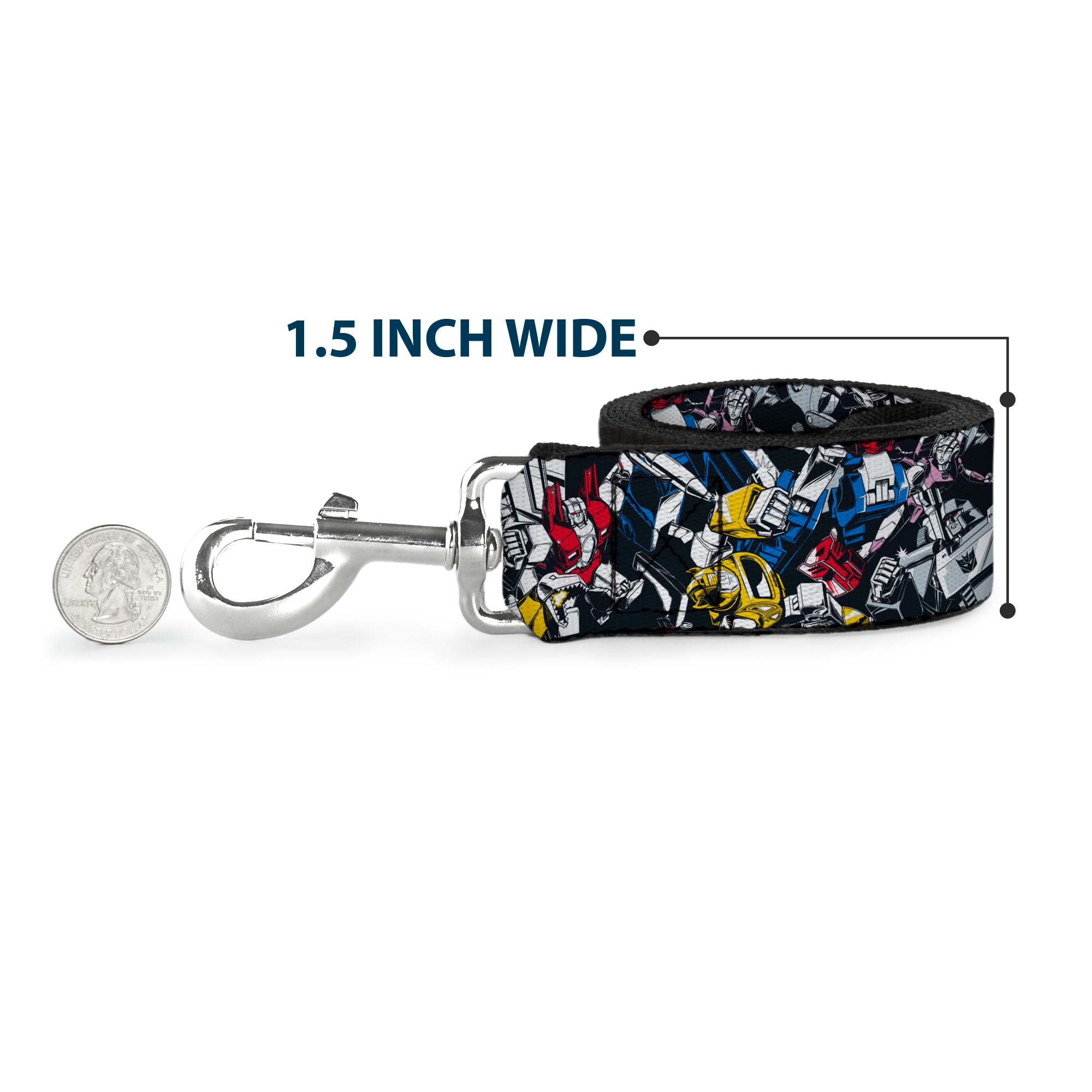 Dog Leash - Transformers Autobot and Decepticon Robots and Alternate Modes Collage
