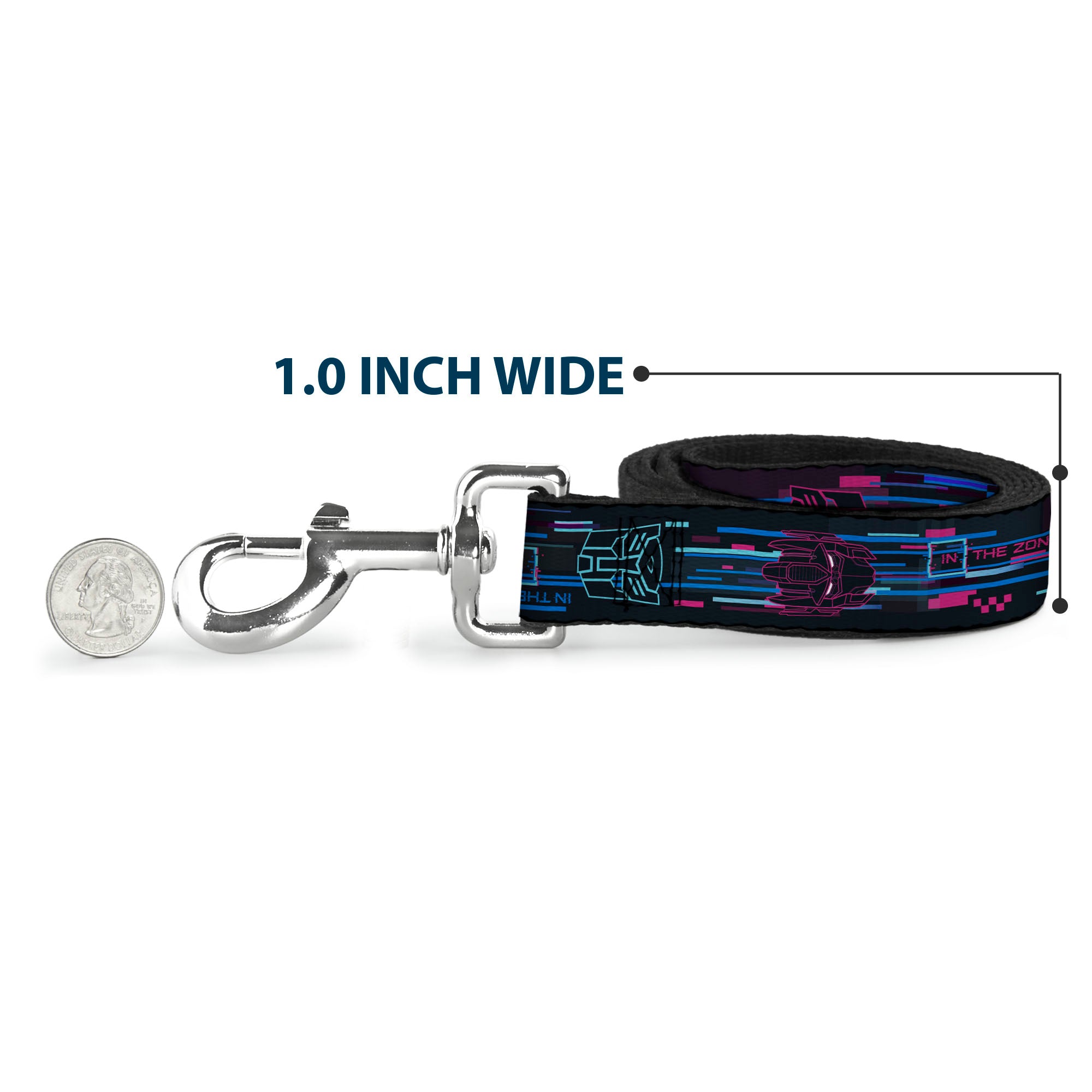 Dog Leash - Transformers Autobots IN THE ZONE Icons Blues/Reds