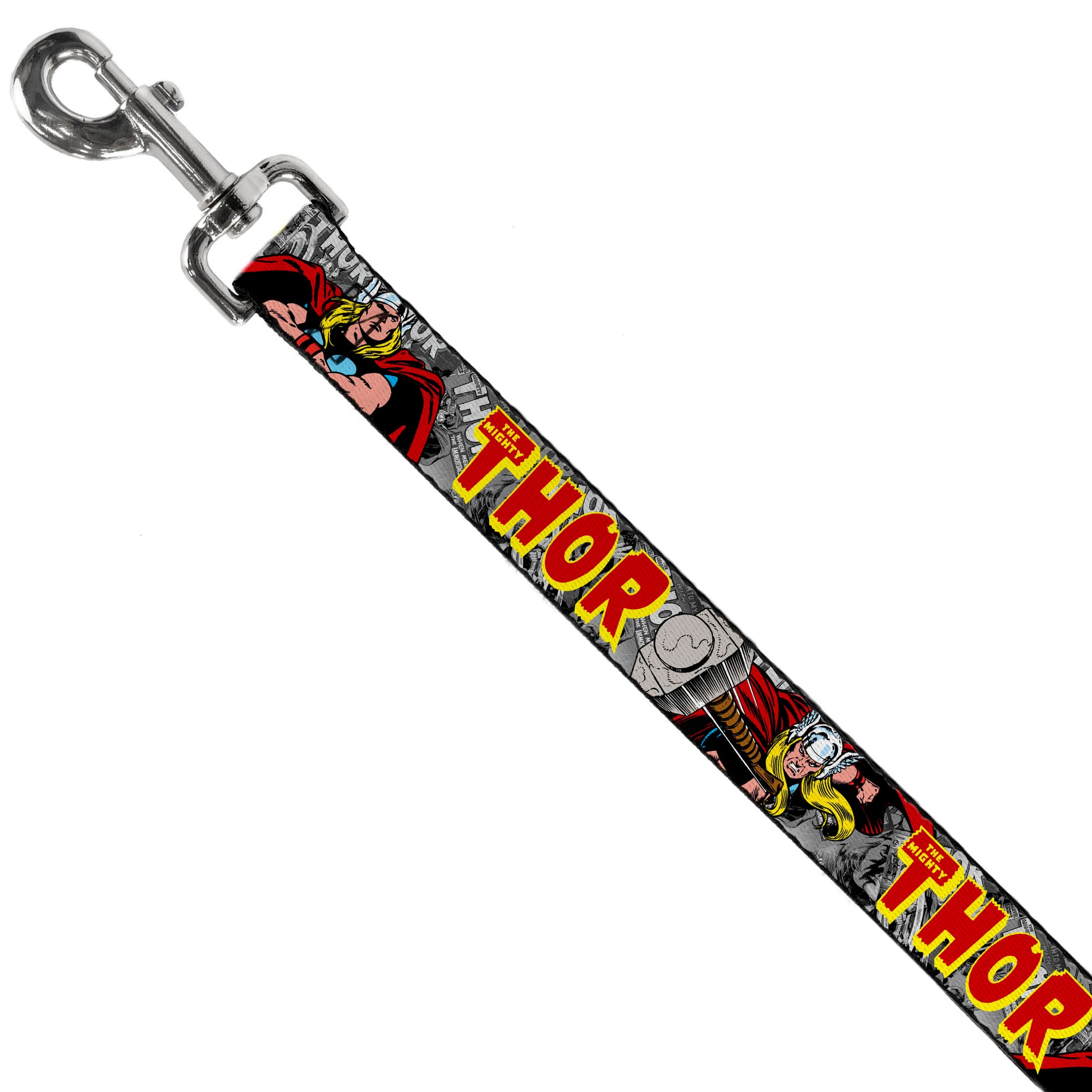 Dog Leash - THE MIGHTY THOR Action Poses Dog Leashes Marvel Comics