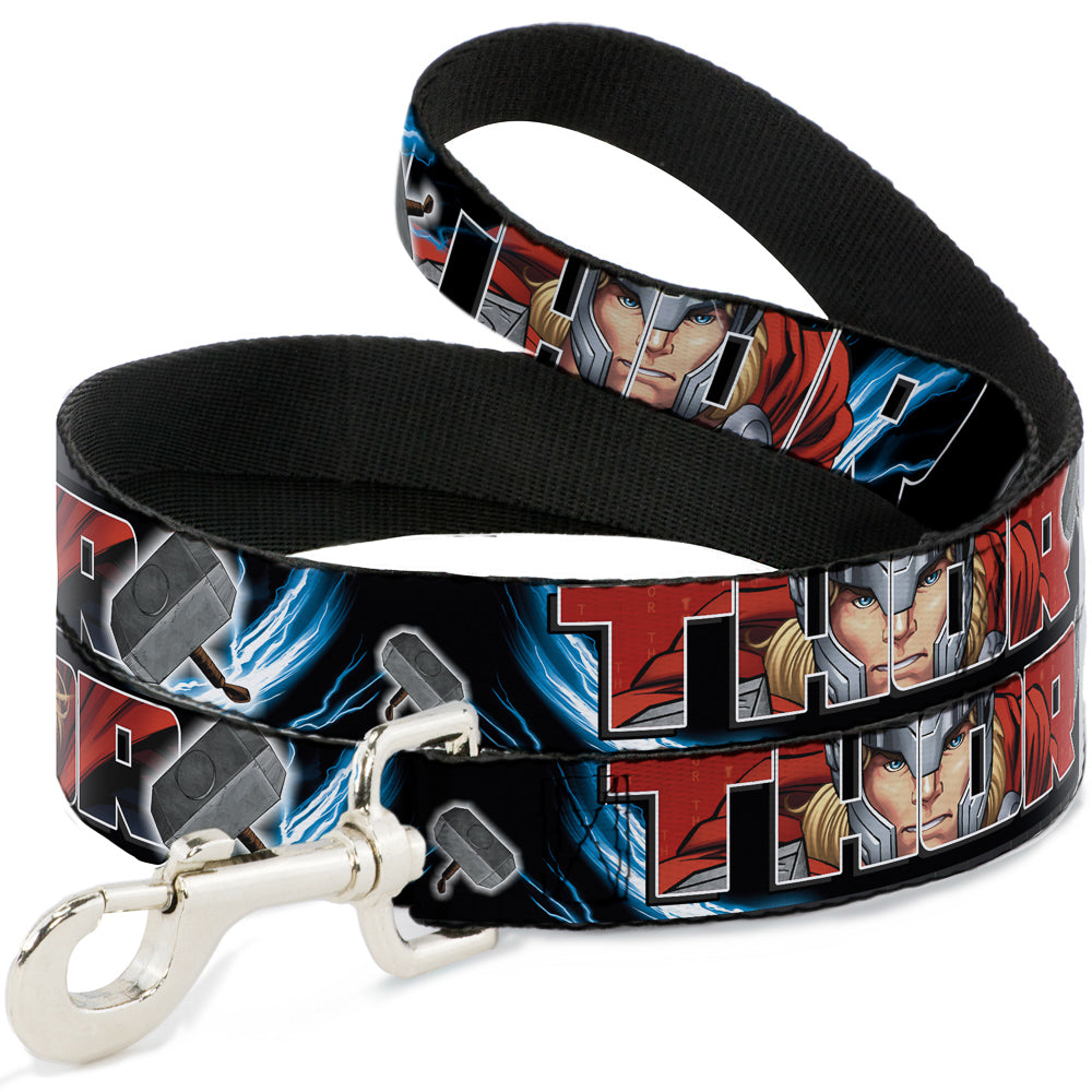 Dog Leash - THOR Poses/Hammer Dog Leashes Marvel Comics