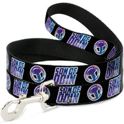 Dog Leash - Thor SON OF ODIN/Hamner Icon Black/White/Blues Dog Leashes Marvel Comics