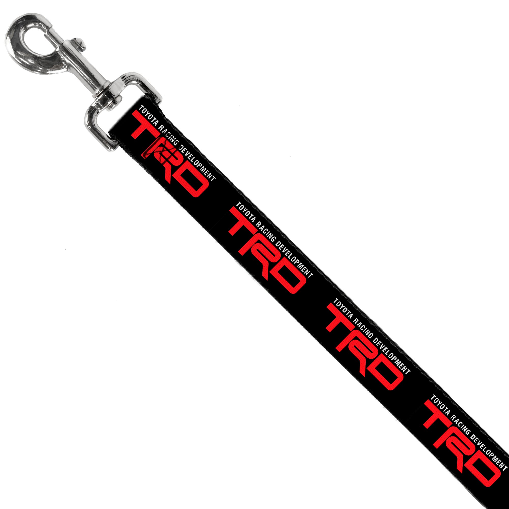 Dog Leash - TOYOTA RACING DEVELOPMENT TRD Logo Black/White/Red Dog Leashes Toyota