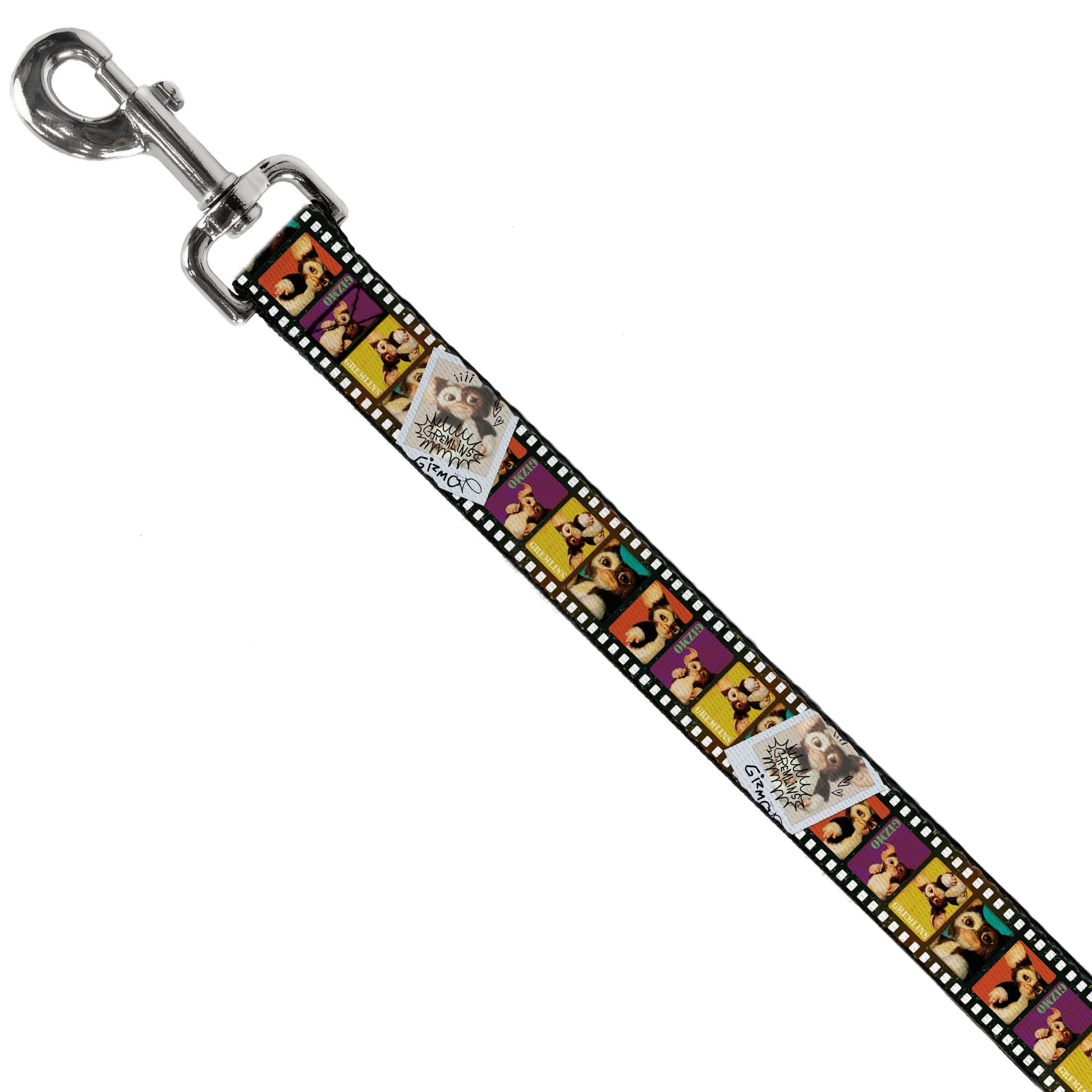 Dog Leash - Gremlins Gizmo Filmstrip Poses Multi Color Dog Leashes Gremlins