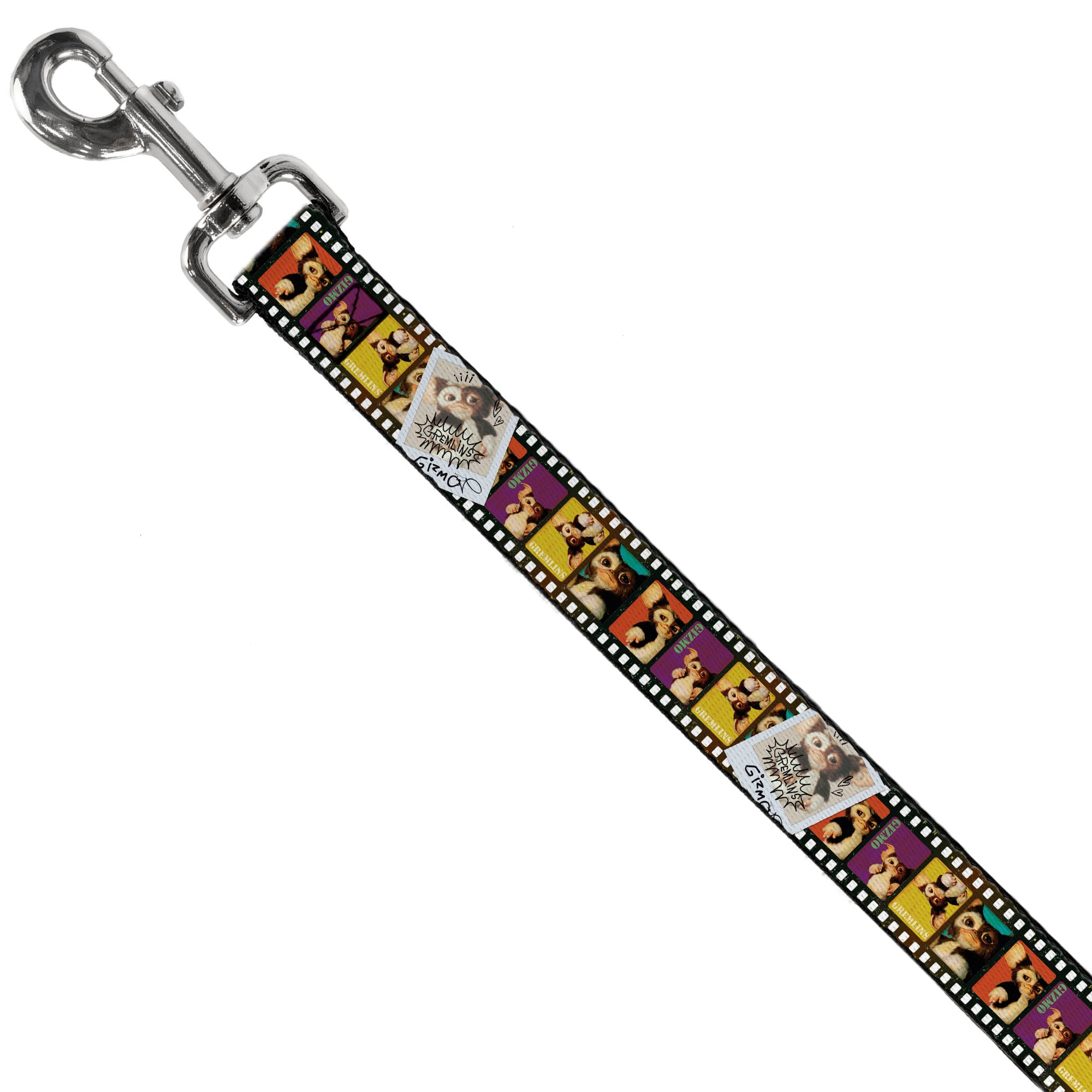 Dog Leash - Gremlins Gizmo Filmstrip Poses Multi Color Dog Leashes Gremlins