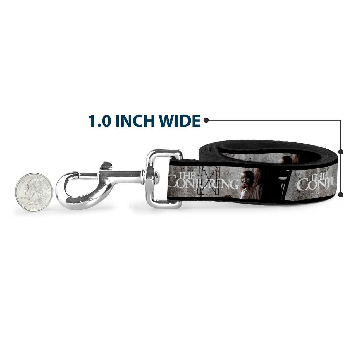 Dog Leash - THE CONJURING Annabelle Scene and Title Logo Dog Leashes The Conjuring