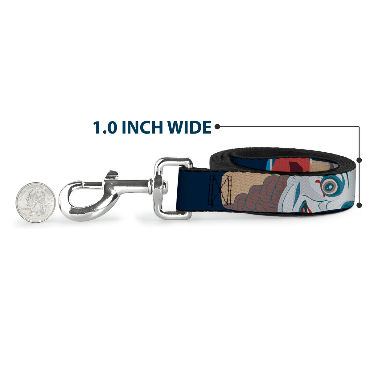 Dog Leash - ANNABELLE Pop Art Scenes and Title Logo Multi Color Dog Leashes Annabelle