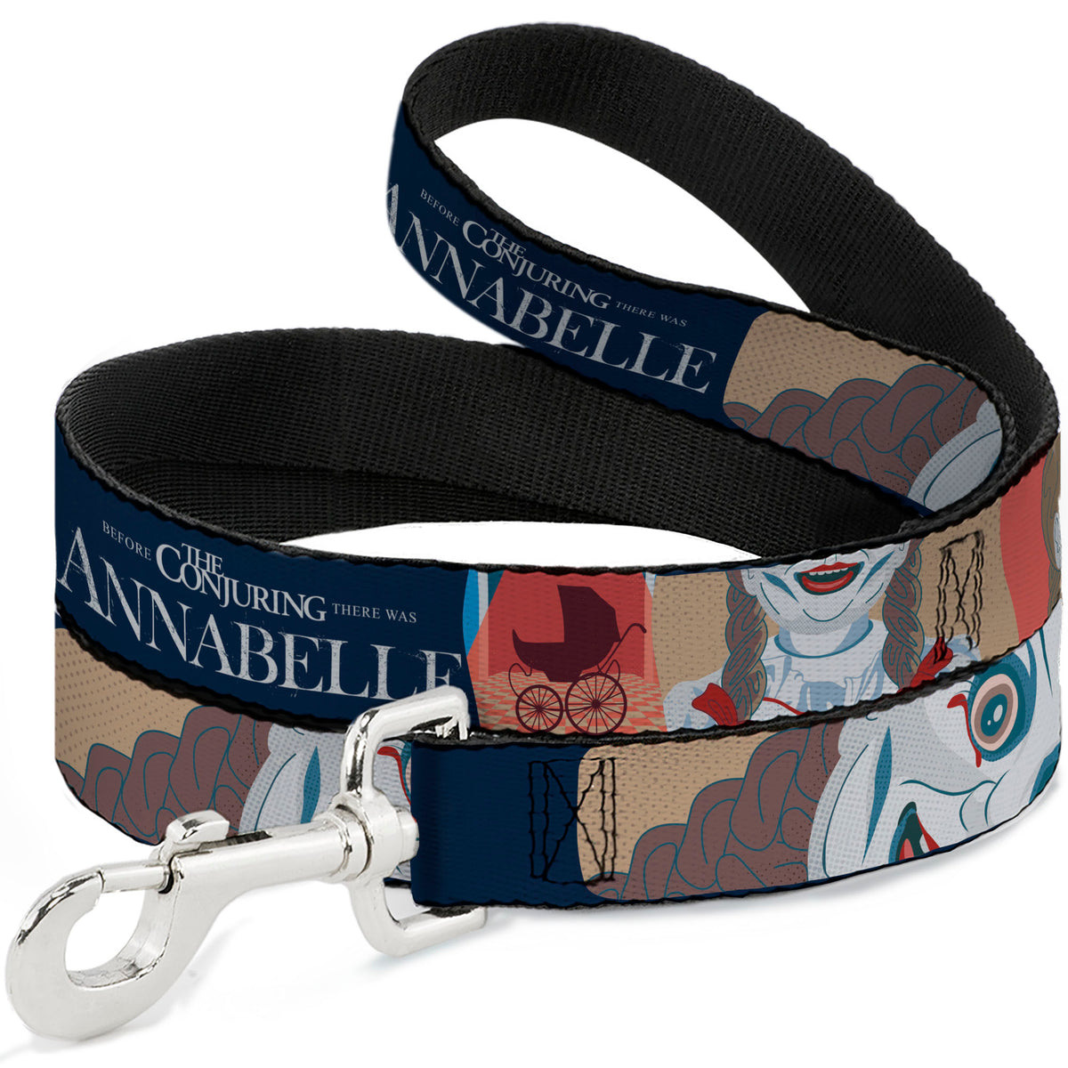 Dog Leash - ANNABELLE Pop Art Scenes and Title Logo Multi Color Dog Leashes Annabelle