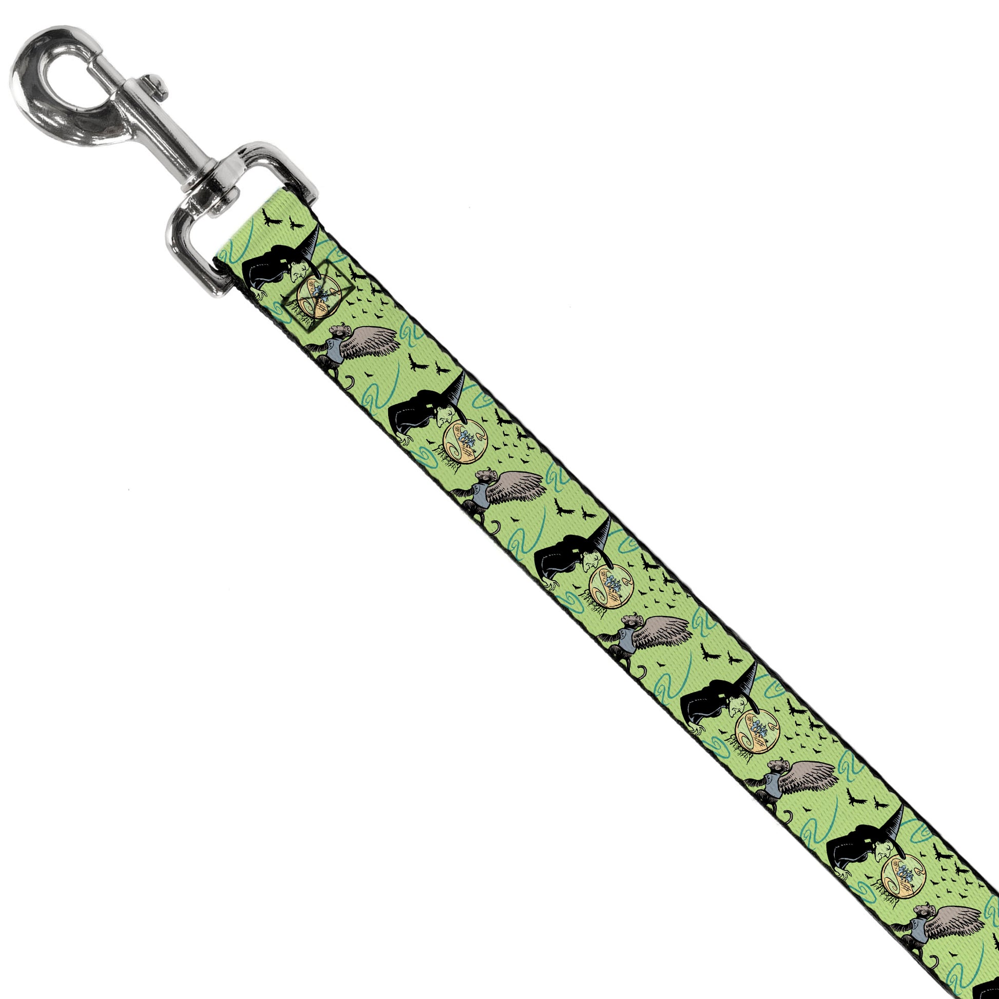 Dog Leash - The Wizard of Oz Wicked Witch of the West and Flying Monkeys Greens Dog Leashes The Wizard of Oz