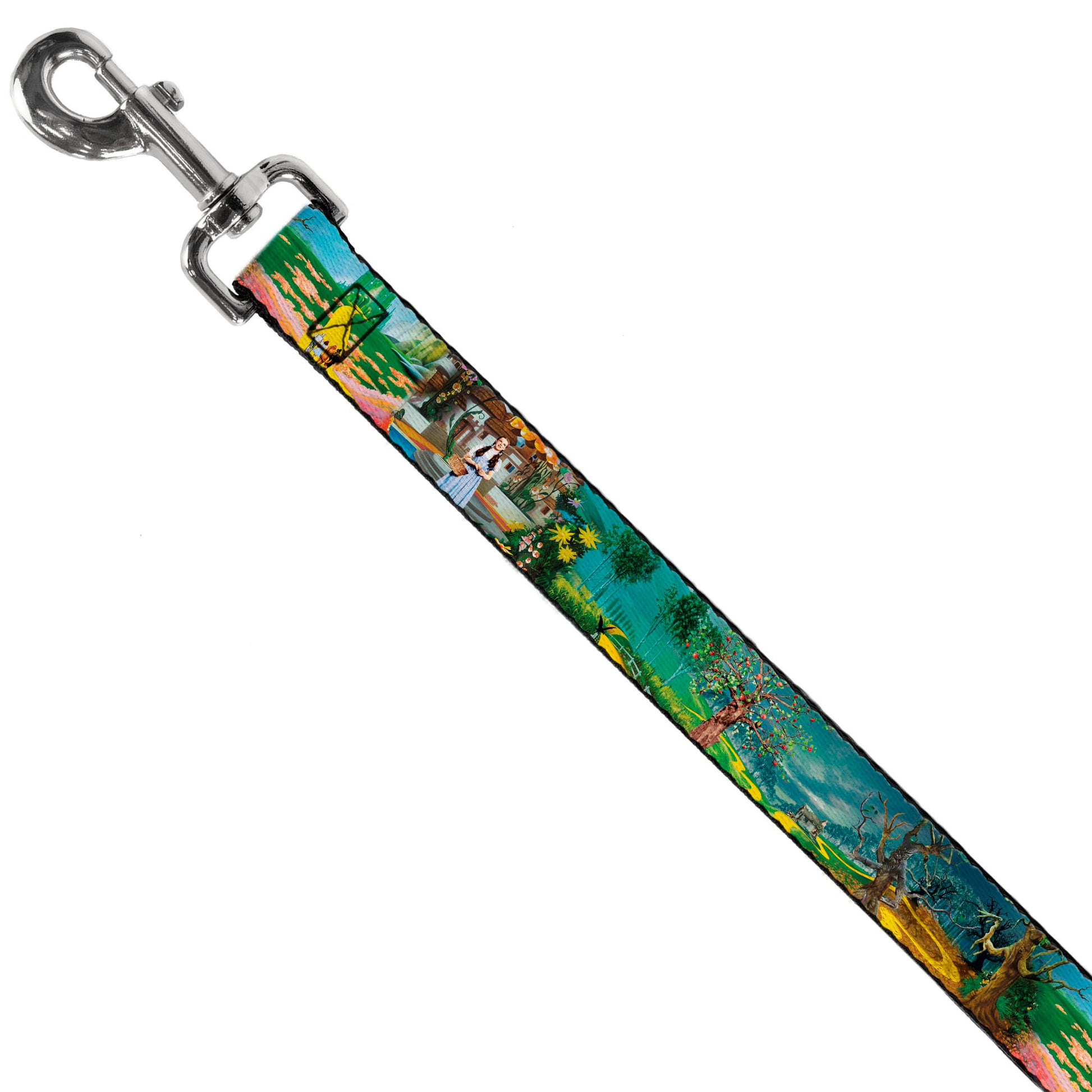Dog Leash - The Wizard of Oz Yellow Brick Road Scenes Dog Leashes The Wizard of Oz