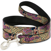 Dog Leash - Wonder Woman Strength & Power Dog Leashes DC Comics
