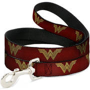 Dog Leash - Wonder Woman 2017 Icon Reds/Golds Dog Leashes DC Comics