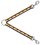 Dog Leash Splitter - Flag Bear Pride2 Black/Brown/Orange/Yellow/Tan/White/Gray/Black Dog Leash Splitters Buckle-Down