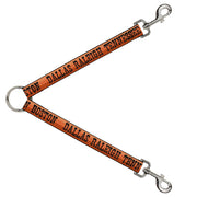 Dog Leash Splitter - Dallas-Raleigh-Tennessee-Austin-Boston Stripes Browns/Black Dog Leash Splitters Buckle-Down   