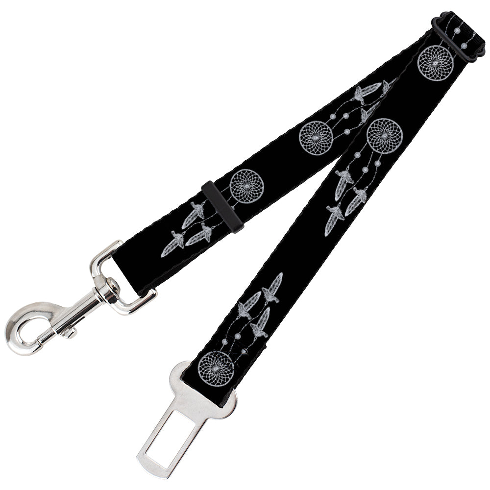 Dog Safety Seatbelt for Cars - Dream Catcher Black/White Dog Safety Seatbelts for Cars Buckle-Down   