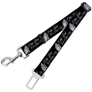Dog Safety Seatbelt for Cars - ONLY GOD CAN JUDGE ME Script/Praying Hands Black/White Dog Safety Seatbelts for Cars Buckle-Down   