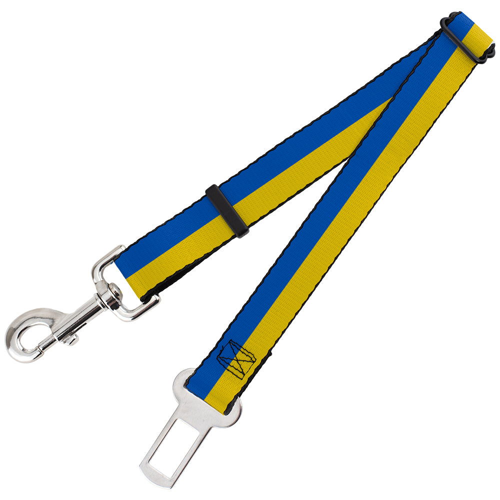 Dog Safety Seatbelt for Cars - Ukraine Flag Continuous Dog Safety Seatbelts for Cars Buckle-Down   