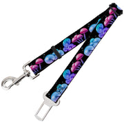 Dog Safety Seatbelt for Cars - Mushroom Glow Black/Multi Color Dog Safety Seatbelts for Cars Buckle-Down   