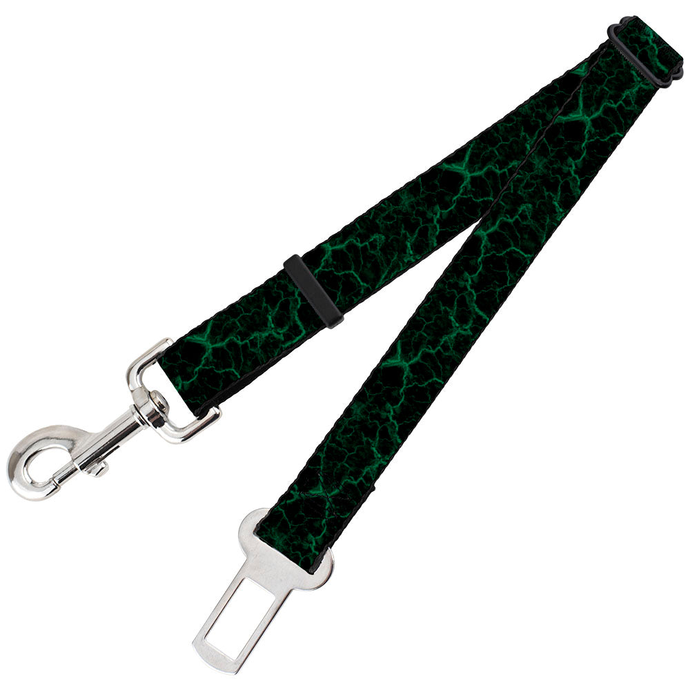 Dog Safety Seatbelt for Cars - Marble Black/Green Dog Safety Seatbelts for Cars Buckle-Down   