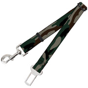 Dog Safety Seatbelt for Cars - Camo Olive3 Dog Safety Seatbelts for Cars Buckle-Down   