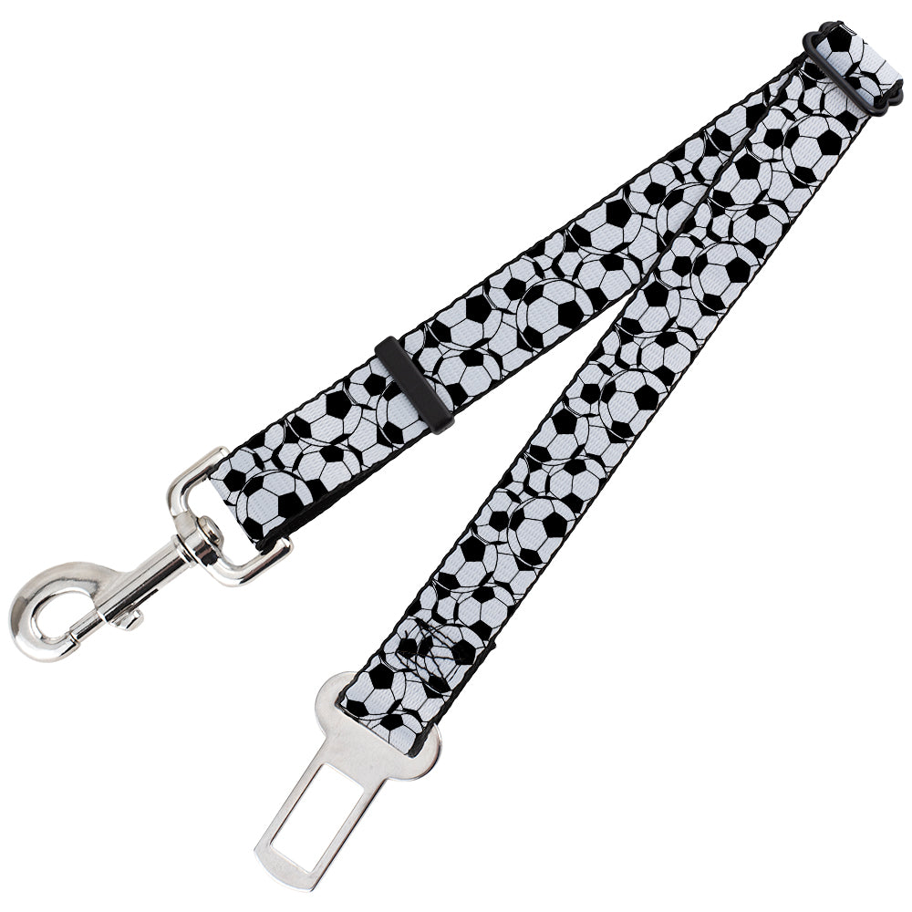 Dog Safety Seatbelt for Cars - Soccer Balls Stacked Dog Safety Seatbelts for Cars Buckle-Down   