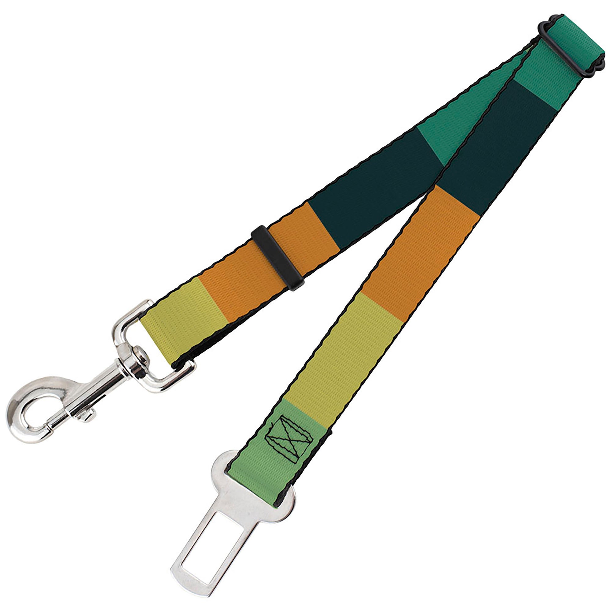 Dog Safety Seatbelt for Cars - Summer Essentials Color Block 1 Dog Safety Seatbelts for Cars Buckle-Down   