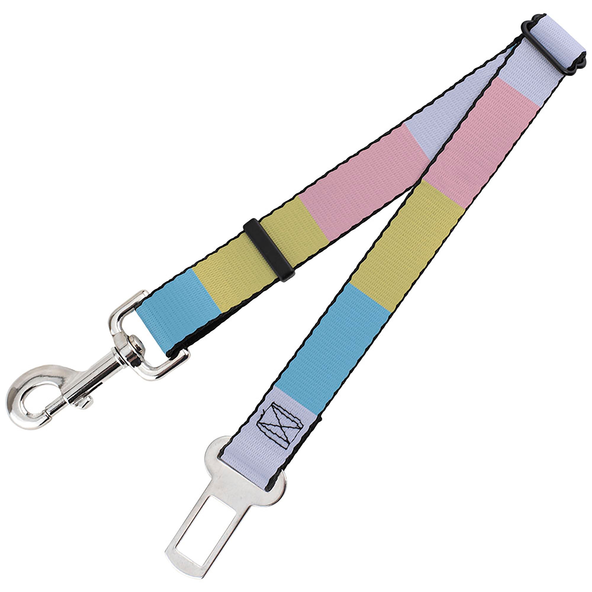 Dog Safety Seatbelt for Cars - Summer Essentials Color Block 6 Dog Safety Seatbelts for Cars Buckle-Down   