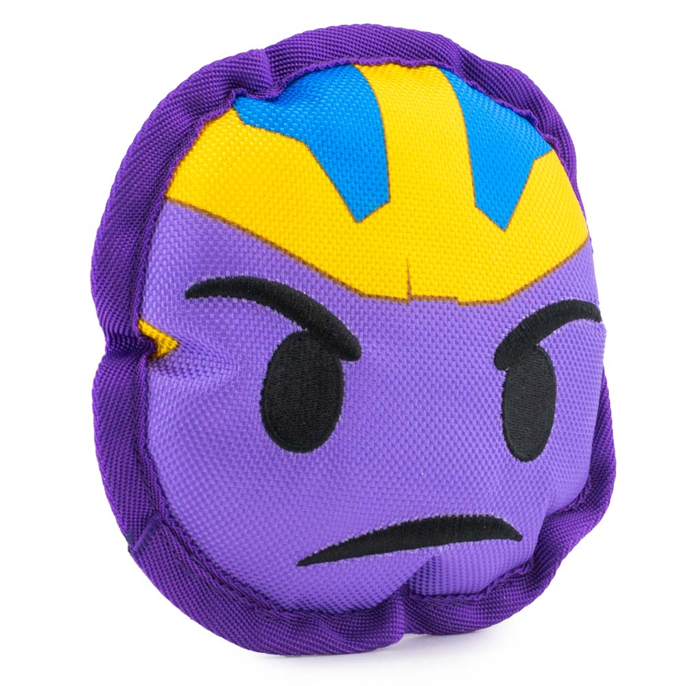 Dog Toy Ballistic Squeaker - Kawaii Thanos Frown Dog Toy Ballistic Squeaker Marvel Comics