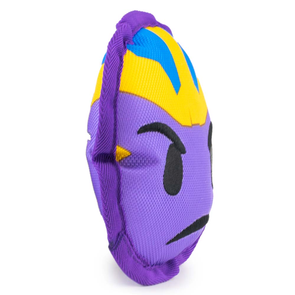 Dog Toy Ballistic Squeaker - Kawaii Thanos Frown Dog Toy Ballistic Squeaker Marvel Comics