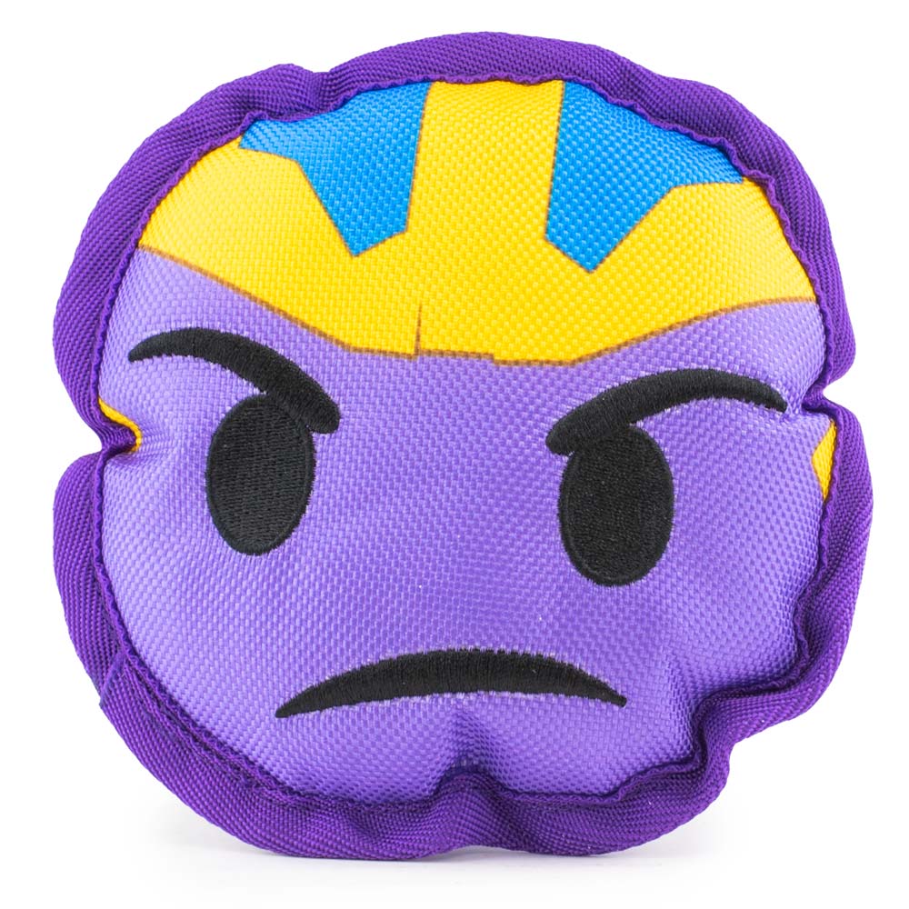 Dog Toy Ballistic Squeaker - Kawaii Thanos Frown Dog Toy Ballistic Squeaker Marvel Comics