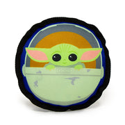 Dog Toy Ballistic Squeaker - Round Star Wars The Child Chibi Carriage Pod Pose Blue Dog Toy Ballistic Squeaker Star Wars