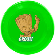 Dog Toy Frisbee - GROOT! Happy Pose Greens Browns White Dog Toy Frisbee Marvel Comics   