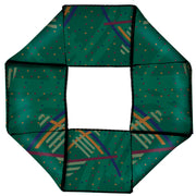 Dog Toy Squeaky Octagon Flyer - PDX Airport Carpet New Dog Toy Squeaky Octagon Flyer Buckle-Down   
