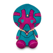 Dog Toy Squeaker Plush - Avengers Kawaii Vision Full Body Sitting Pose Dog Toy Squeaky Plush Marvel Comics