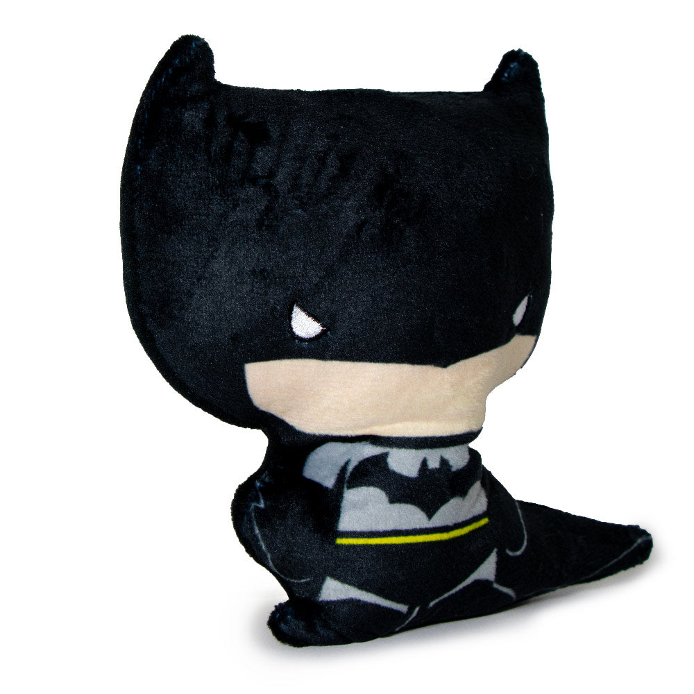 Dog Toy Plush - Chibi Batman Standing Pose Dog Toy Squeaky Plush DC Comics