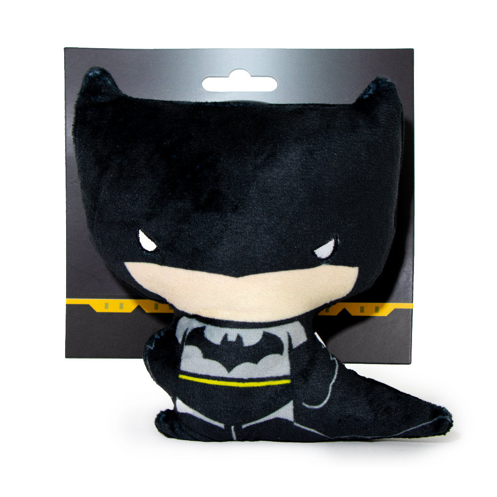 Dog Toy Plush - Chibi Batman Standing Pose Dog Toy Squeaky Plush DC Comics