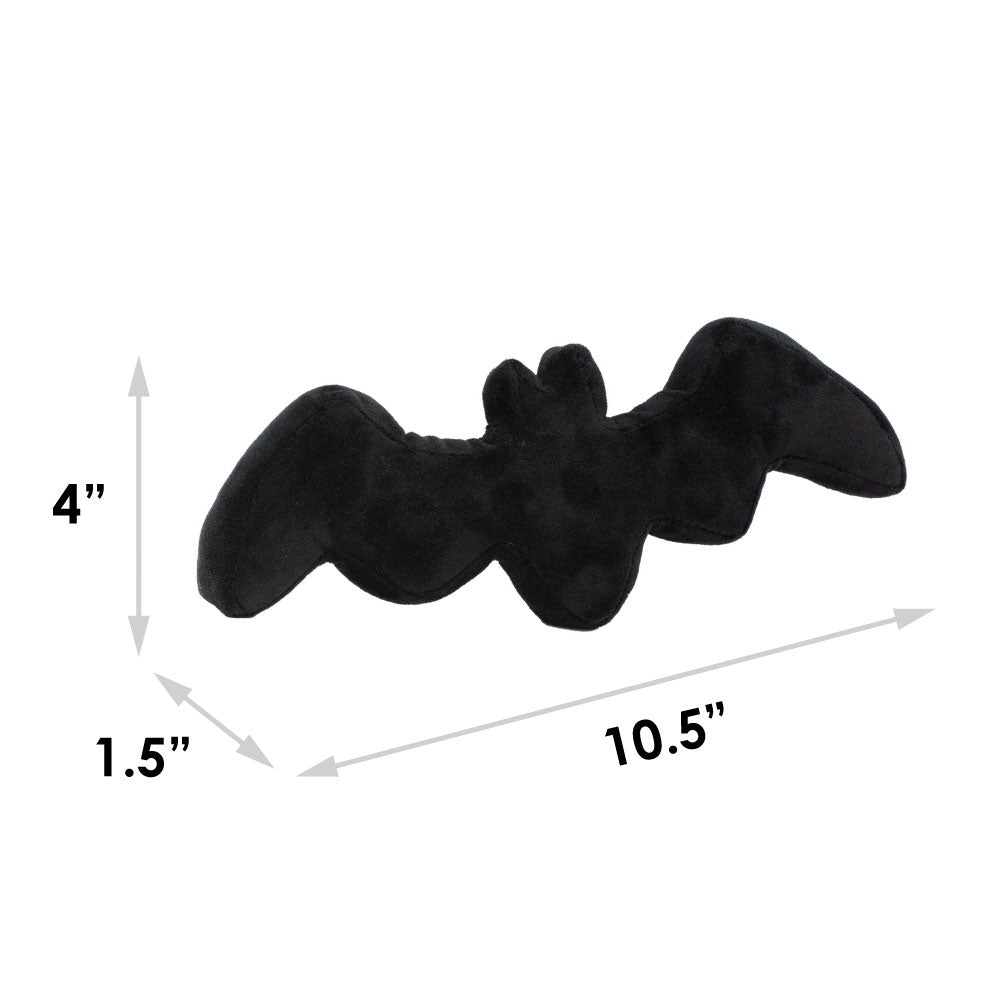 Dog Toy Squeaker Plush - Batman Bat Shape Black Dog Toy Squeaky Plush DC Comics