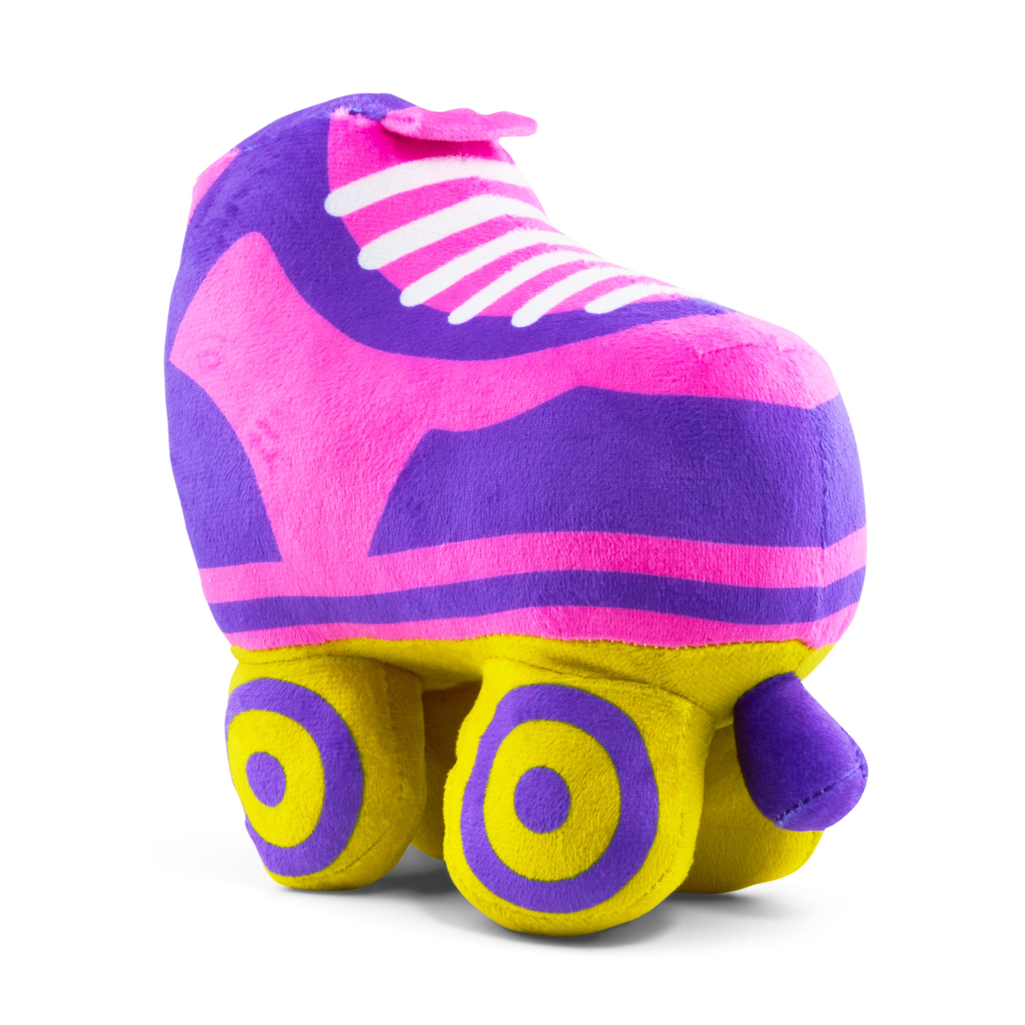 Dog Toy Squeaker Plush - Barbie Roller Skate Replica Pink/Blue Dog Toy Squeaky Plush Barbie