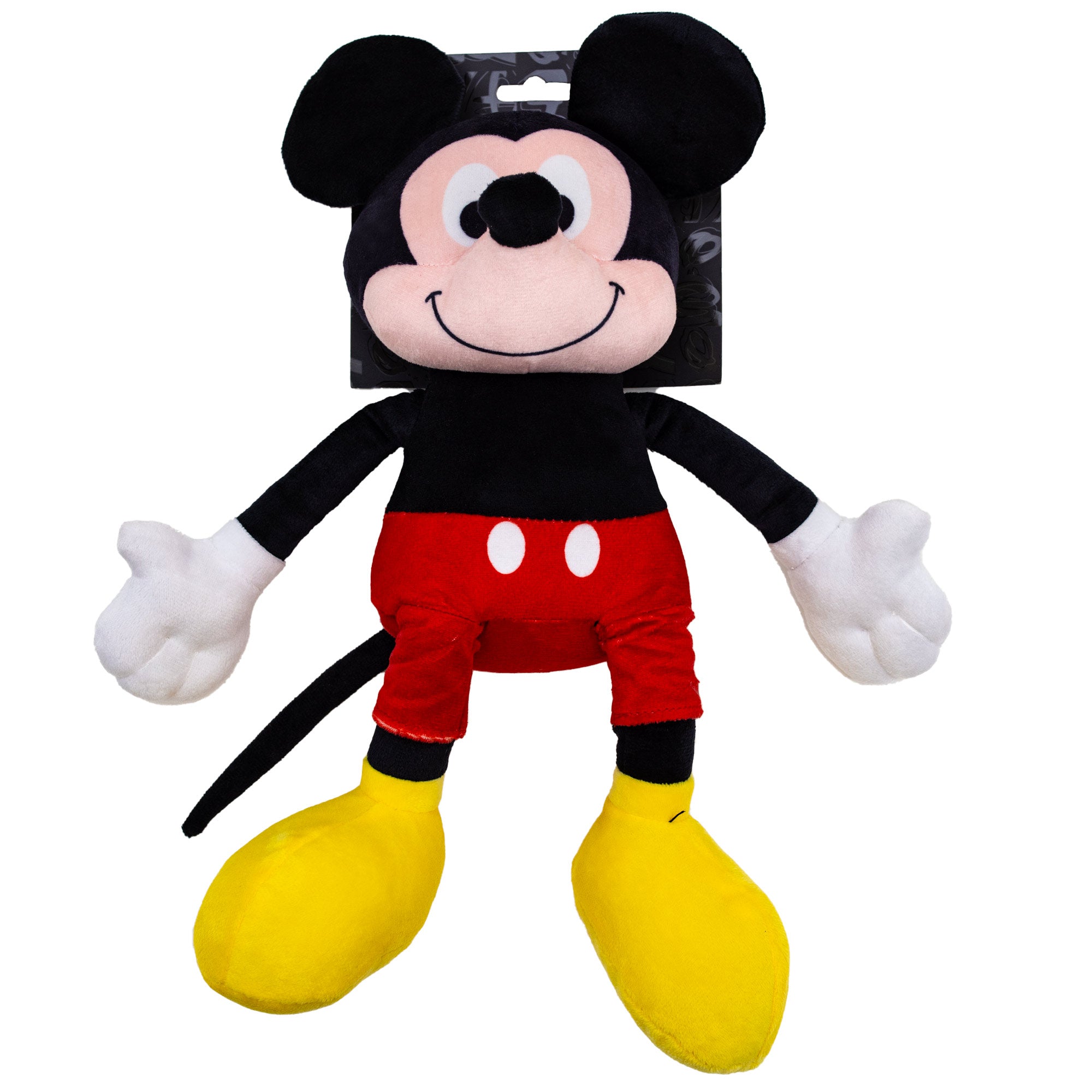 Dog Toy Squeaker Plush - Mickey Mouse Full Body Sitting Pose Dog Toy Squeaky Plush Disney