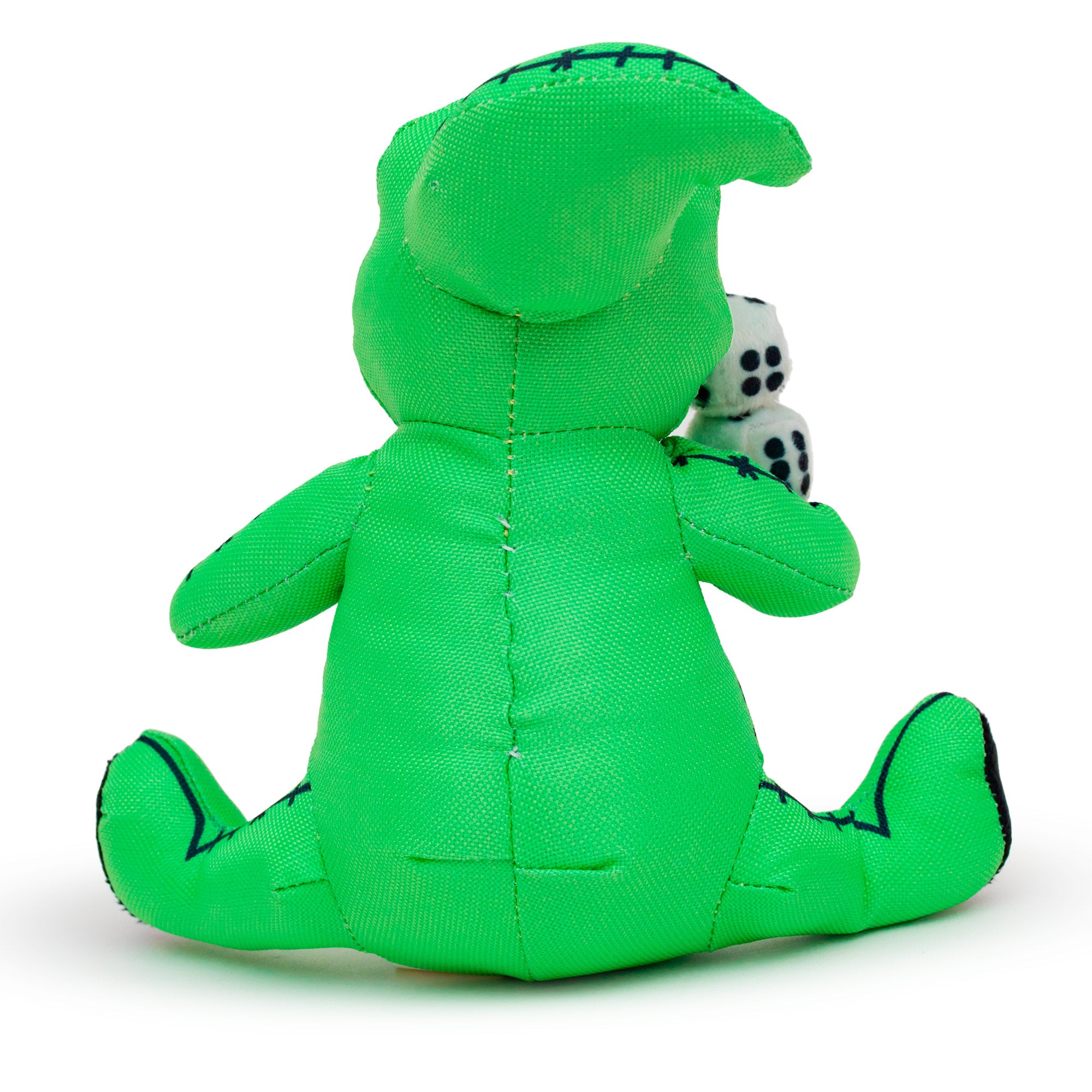 Dog Toy Squeaker Plush - The Nightmare Before Christmas Oogie Boogie Dice Sitting Pose Dog Toy Squeaky Plush Disney