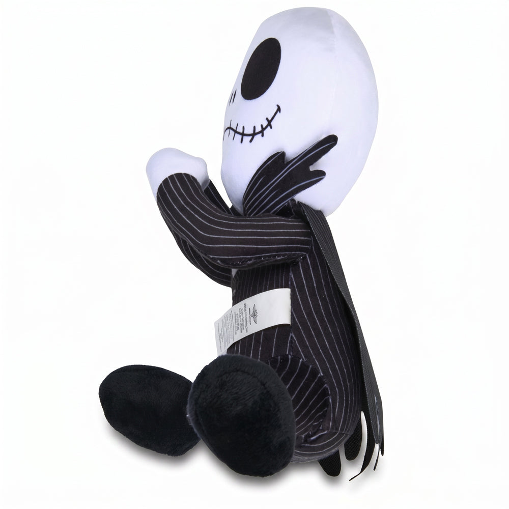 Dog Toy Squeaker Plush - The Nightmare Before Christmas Jack Sitting Pose