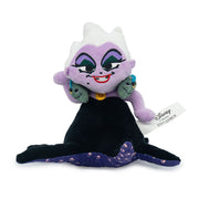 Dog Toy Squeaker Plush - The Little Mermaid Villain Ursula Full Body Pose with Flotsam and Jetsam Dog Toy Squeaky Plush Disney