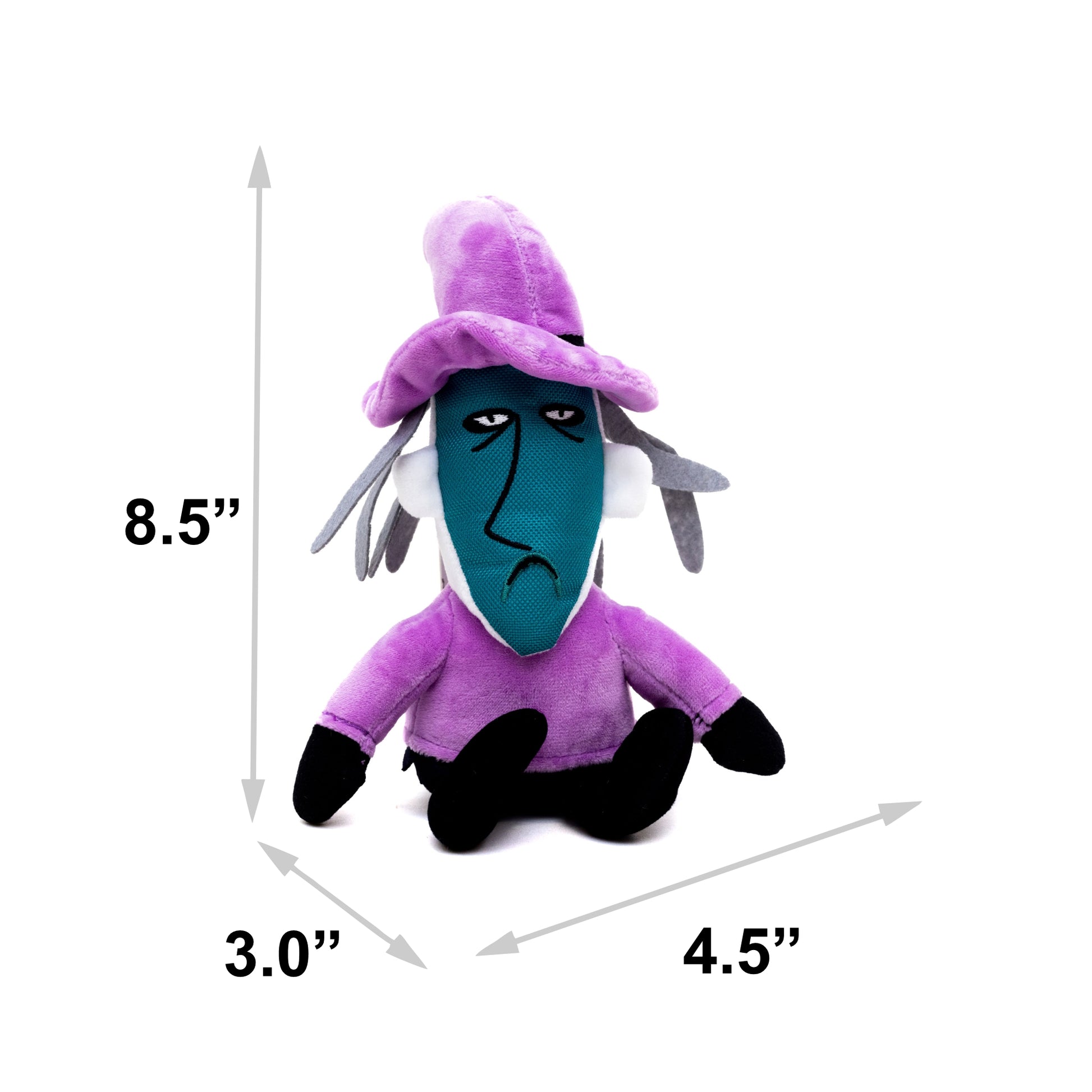 Dog Toy Squeaker Plush - The Nightmare Before Christmas Shock Full Body Pose Dog Toy Squeaky Plush Disney