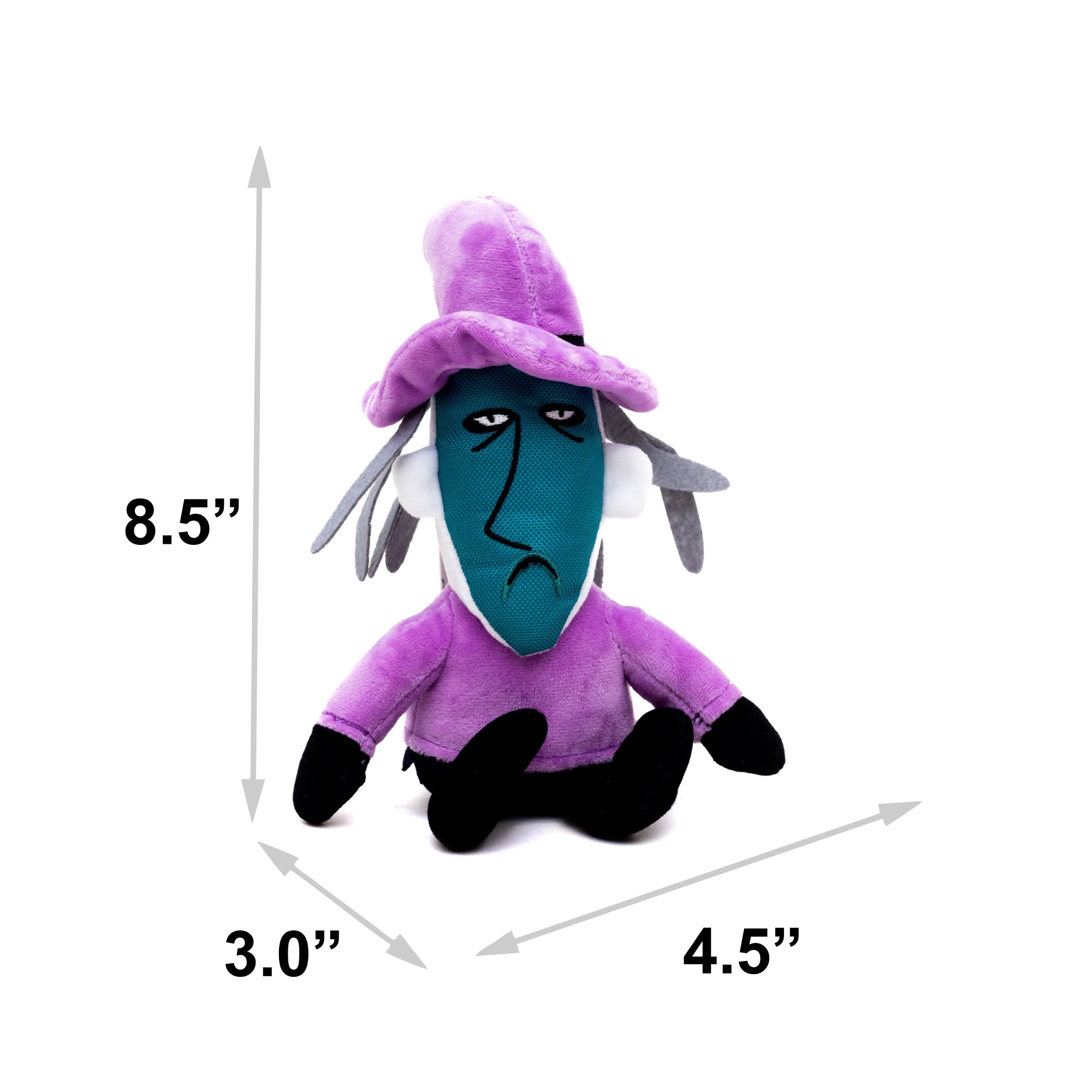 Dog Toy Squeaker Plush - The Nightmare Before Christmas Shock Full Body Pose Dog Toy Squeaky Plush Disney