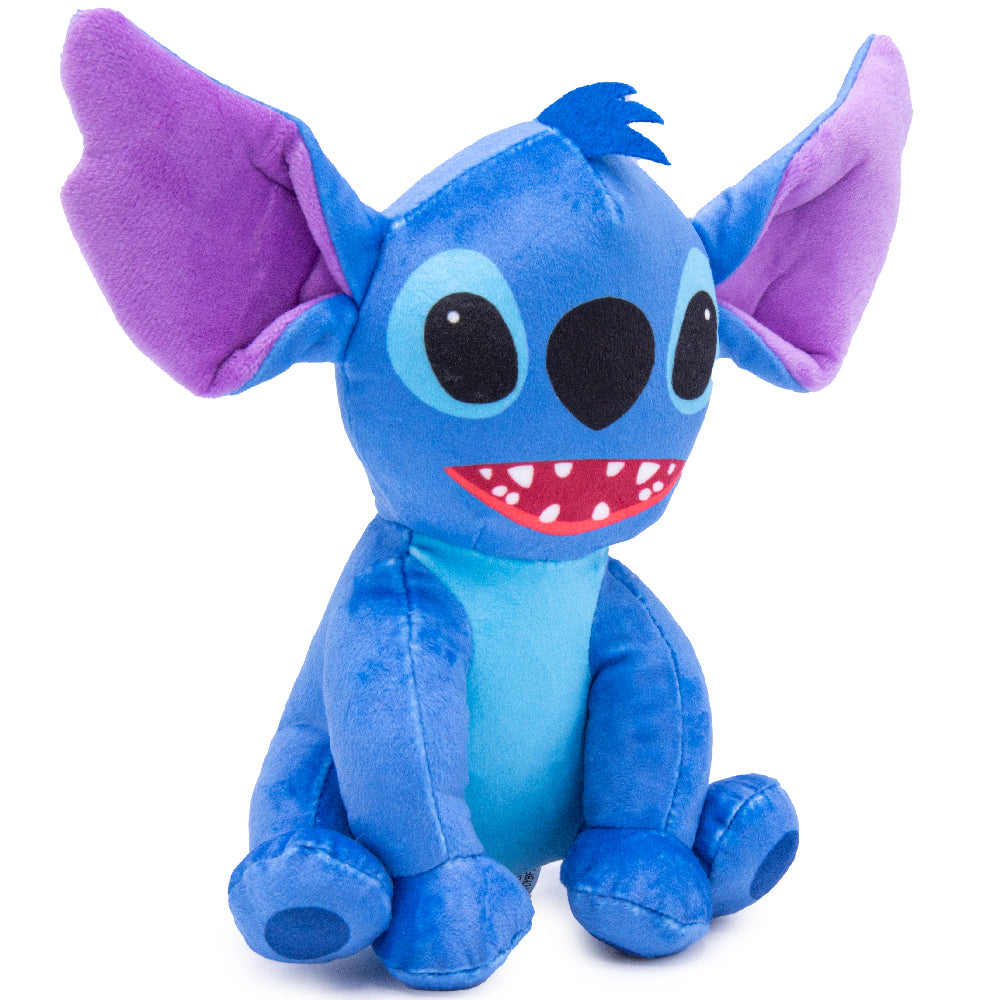 Dog Toy Squeaker Plush - Lilo and Stitch Stitch Full Body Sitting Pose Dog Toy Squeaky Plush Disney